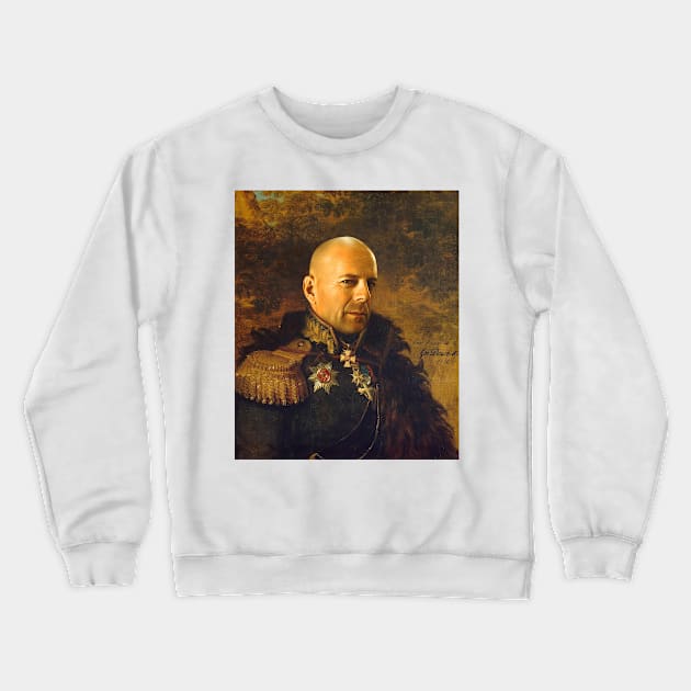 Bruce Willis - replaceface Crewneck Sweatshirt by replaceface